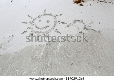 drawings in the sand