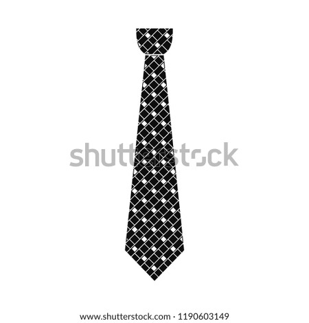 Work tie icon. Simple illustration of work tie vector icon for web design isolated on white background