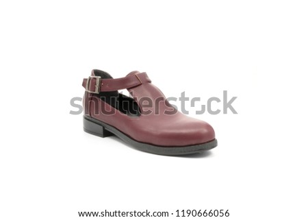 isolated daily flat, sport, casual, ballerina, oxford, loafer women shoes photos on white background. can be used in the websites of companies selling shoes and clothing, e commerce sites and catalogs