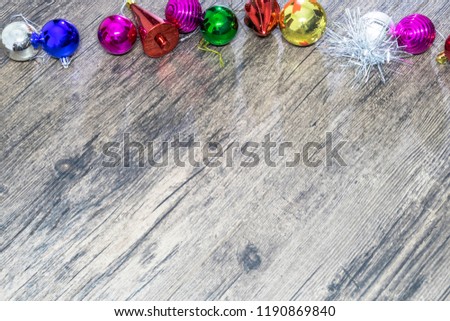 Background panel for Christmas theme - background material