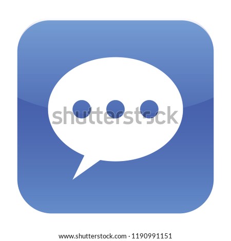 Message vector flat icon