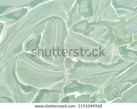 Water gel smudge abstract background
