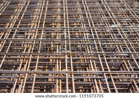 steel poles for construction outdoor photo