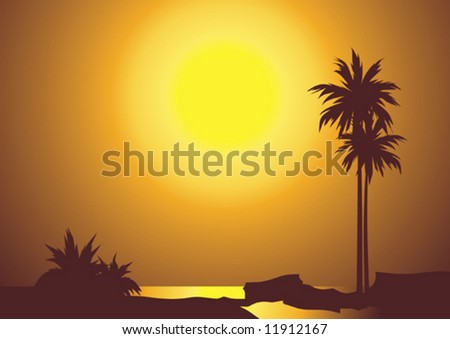 Tropical seascape