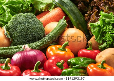 A collection of fresh and delicious vegetables