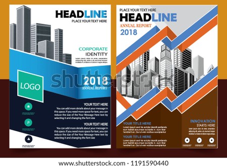 Business abstract vector template Brochure design cover modern layout annual report
poster flyer in A4 with colorful triangles geometric shapes for tech science market with light background

