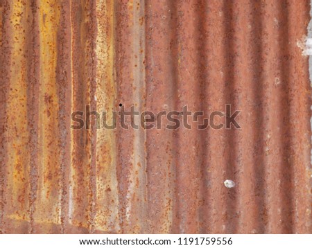rusty metal background,old zinc roof texture