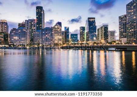 The Miami Skyline from Brickell