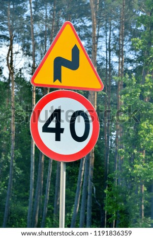 Speed limit 40
