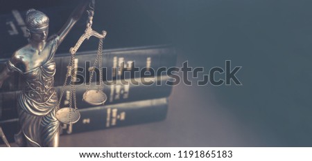 Legal law concept image horizontal banner style.