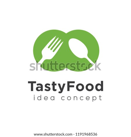 Food Concept Logo Design Template 