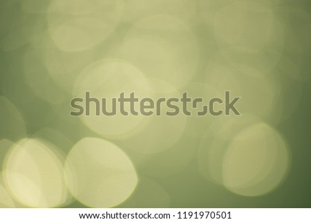 Abstract blurred tender green background with bokeh