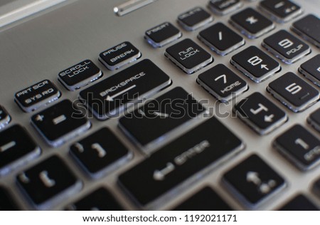 laptop keyboard buttons