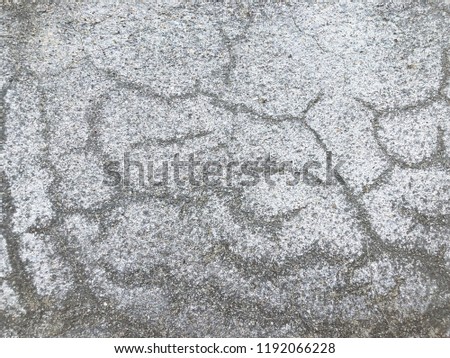 Crack concrete wall background