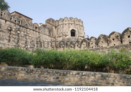 Jhansi Fort, Jhansi, Uttar Pradesh state of India.