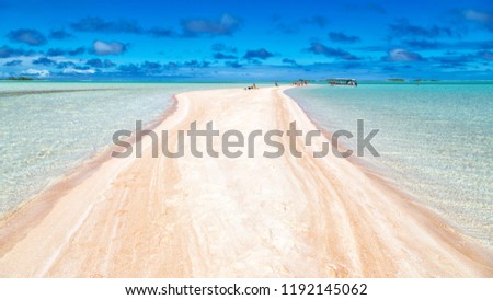 in polynesia rangiroa the pink sands of the coastline like paradise concept and relax
 Royalty-Free Stock Photo #1192145062
