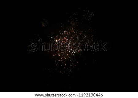 New Year Fireworks. Slovakia