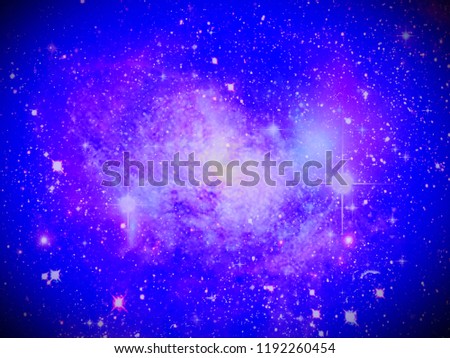 Abstract and background Outer Deep Space of the galaxy 