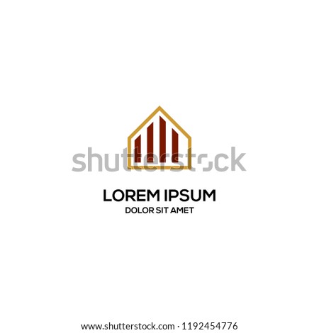 Furniture Logo. Modern design. Vector illustration.