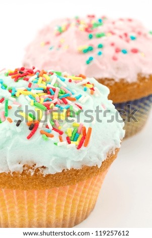 cupcakes with butter cream