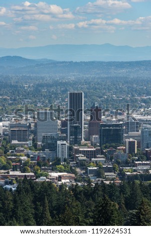The city of Portland, Oregon