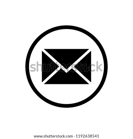 email. icon email Royalty-Free Stock Photo #1192638541