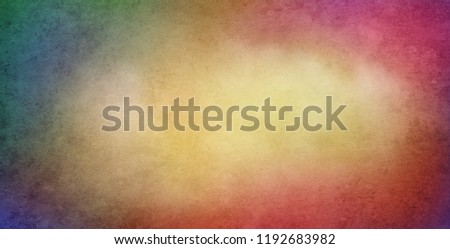 Colorful grungy textured wall background. Copy space centre area