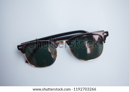 sunglasses vibrant background