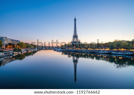 Paris Eiffel Tower, France Royalty-Free Stock Photo #1192766662