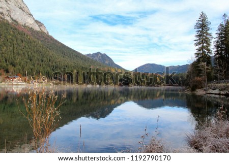 The Hintersee in Bavaria is located in the heart of the Berchtesgaden National Park.