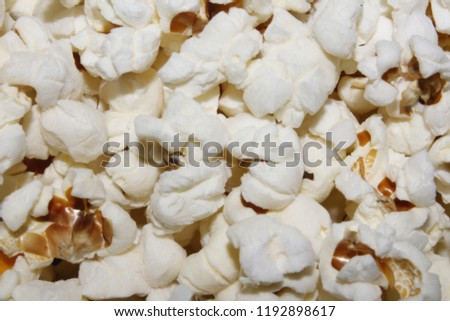 Popcorn ready to eat