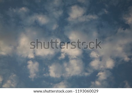 Very beautiful clouds in the sky