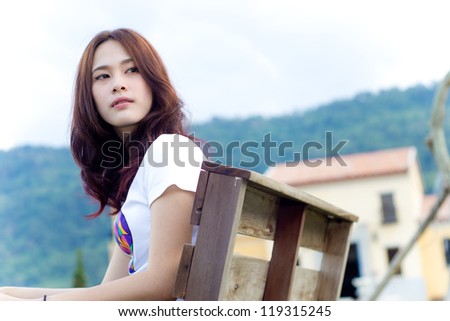 Portrait Asian Girl