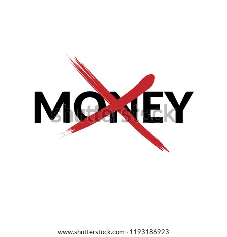 no money sign