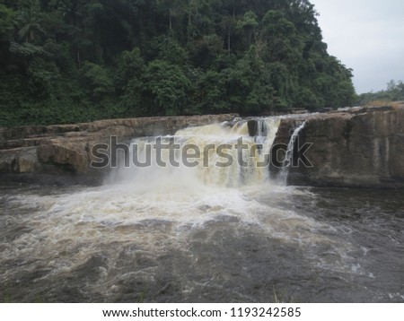 Poubara Waterfall, Franceville, Gabon