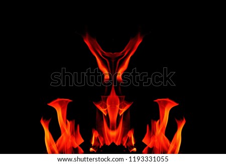the devil's fire is his manifestation