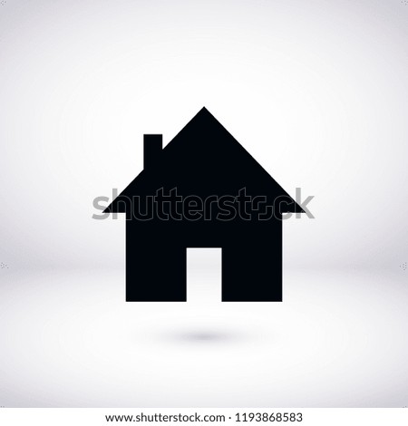 home icon, 

Vector EPS 10 illustration style