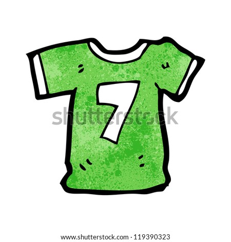 cartoon number seven shirt