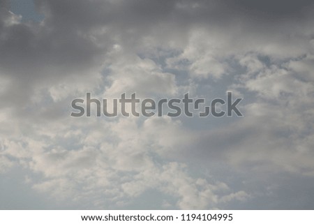 Beautiful sky clouds fly in the blue expanse they have a very original background and views of the white skies
