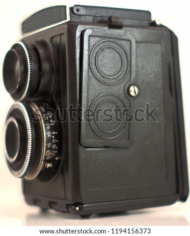 old camera isolated 