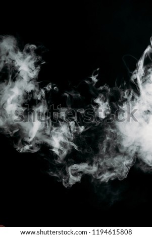 Texture of thick smoke from a hookah