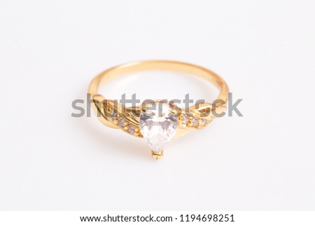 Jewelry diamond ring