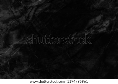 Black marble texture with natural pattern high resolution for wallpaper. background or design art work.