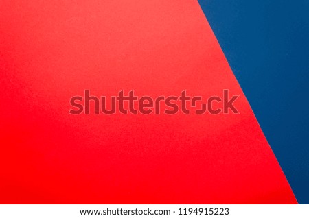 Blue and red geomethric background