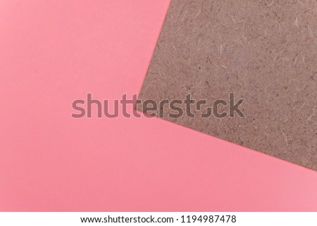 Paper textured background. Abstract color geometric design.