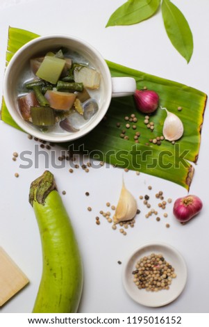 Vegetable Lodeh - Indonesian Food ( Portrait )