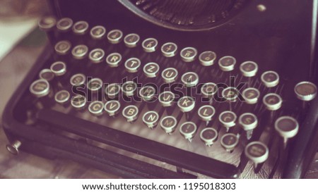 Vintage Business Typewriter