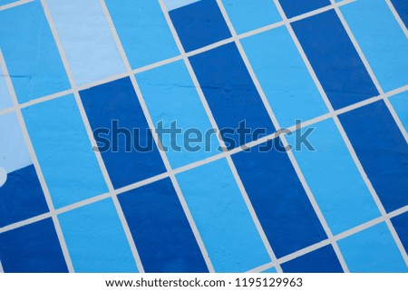 little blue tile