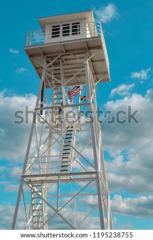 blue sky lookout tower