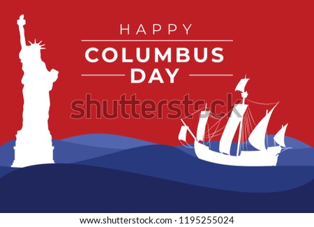 Abstract designs for columbus day .